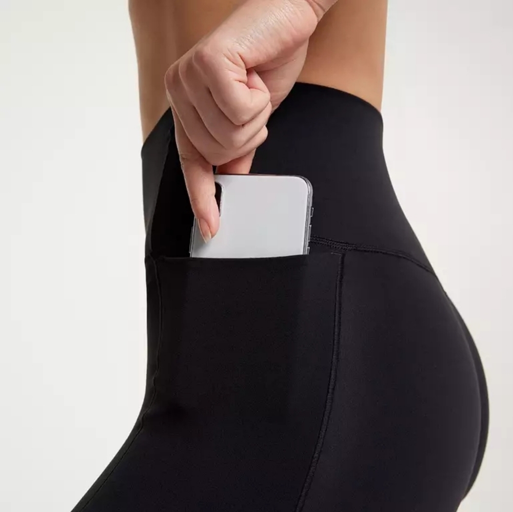 NEW CALIA Women's Inspire High Rise 7/8 Leggings - BLACK - S - Picture 5 of 5